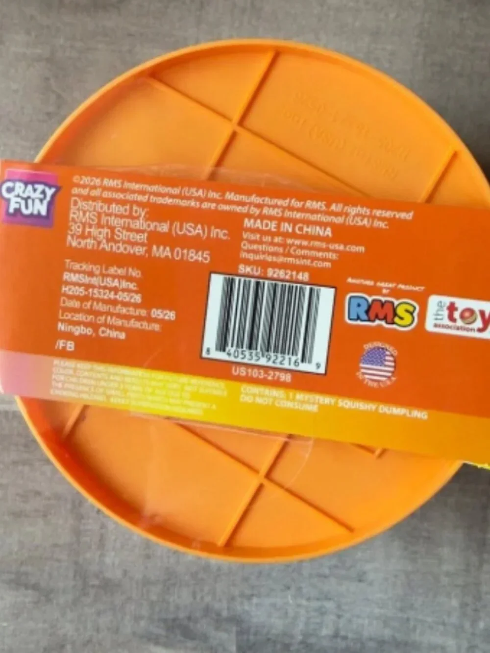 NEW SEALED Crazy Fun RMS Trick-or-Treat Edition Mystery Dumpling Collectible